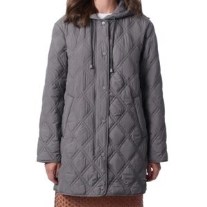 NWT Bernardo Hooded Quilted Liner Jacket